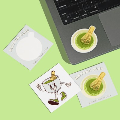 2"x2" Kiss Cut Custom Stickers